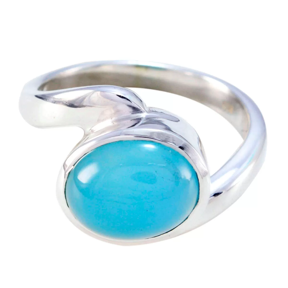 Inviting Gemstones Chalcedony Sterling Silver Ring Ornament & Accents