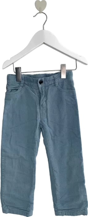 jacadi Blue Chorduroy Trousers 3 Years