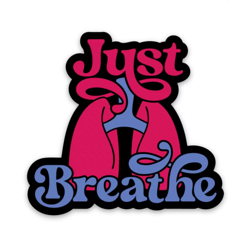 Just Breathe Decal