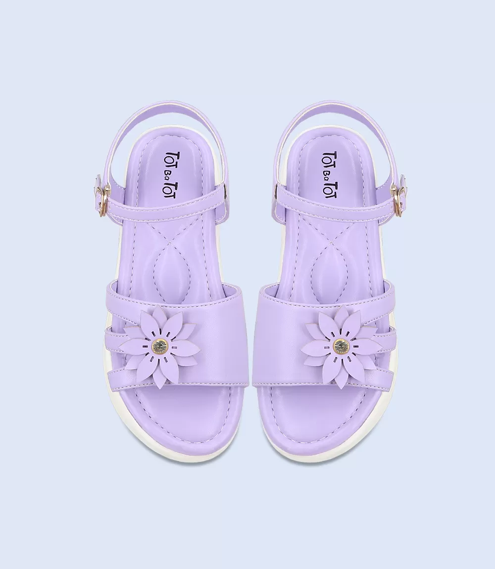 KG0101-LILAC-Girls Casual Sandal