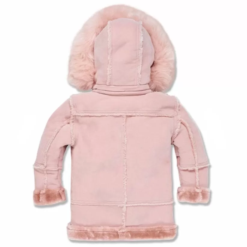 Kids Jordan Craig Denali Shearling Jacket (Pink) 91540K