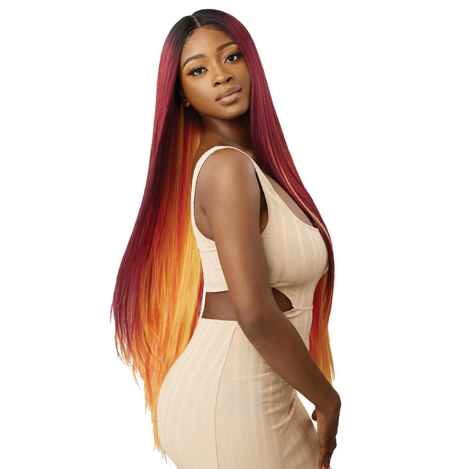 KIMISHA | Outre Color Bomb Synthetic HD Lace Front Wig