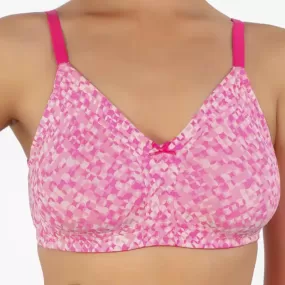 Ladies non Padded Cotton Printed Bra