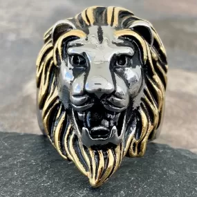 Lion Ring - Leo the Golden - R40