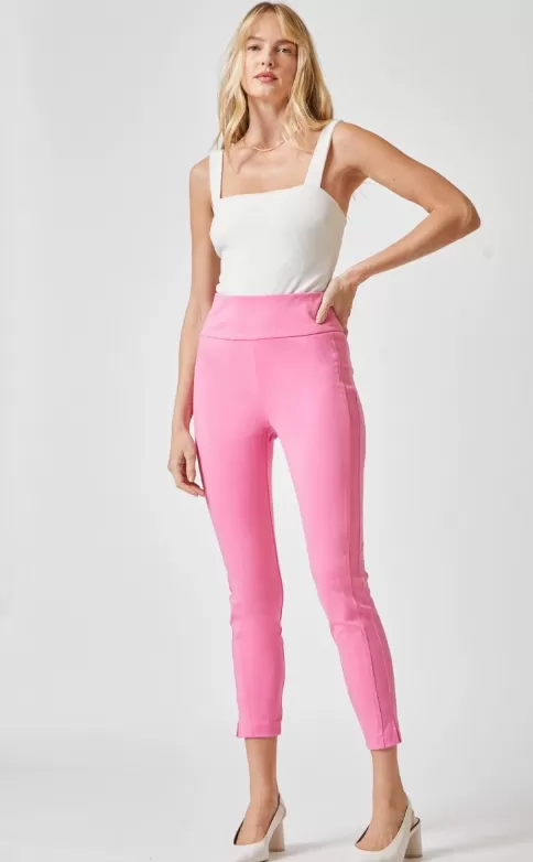 Magic High Waisted Skinny Pant - Dark Pink