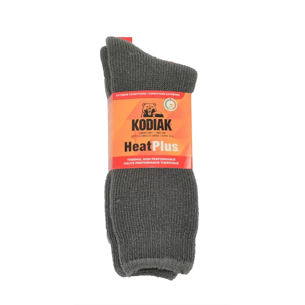 Men's Kodiak Heat Plus Socks - 5286 Grey