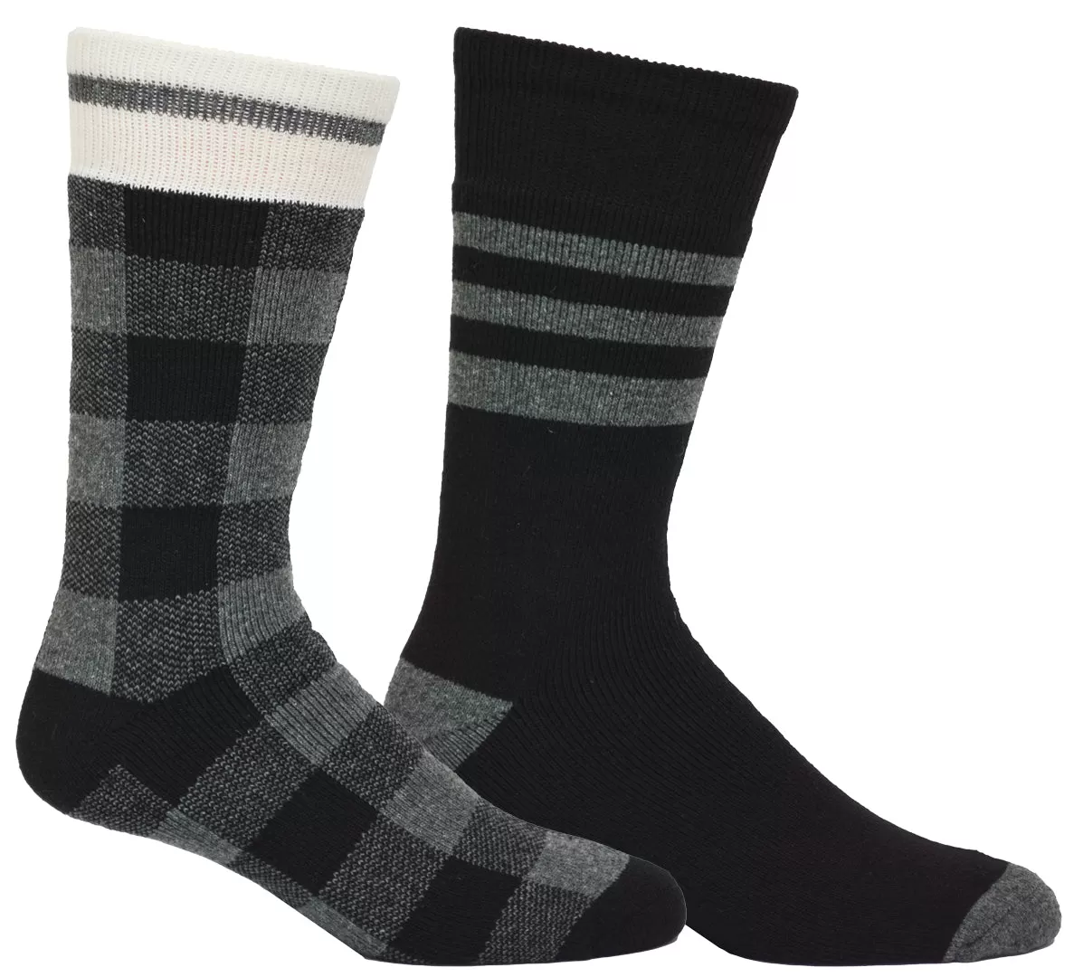 Men's Kodiak Wool Blend Work Socks 2PK - Grey 536672