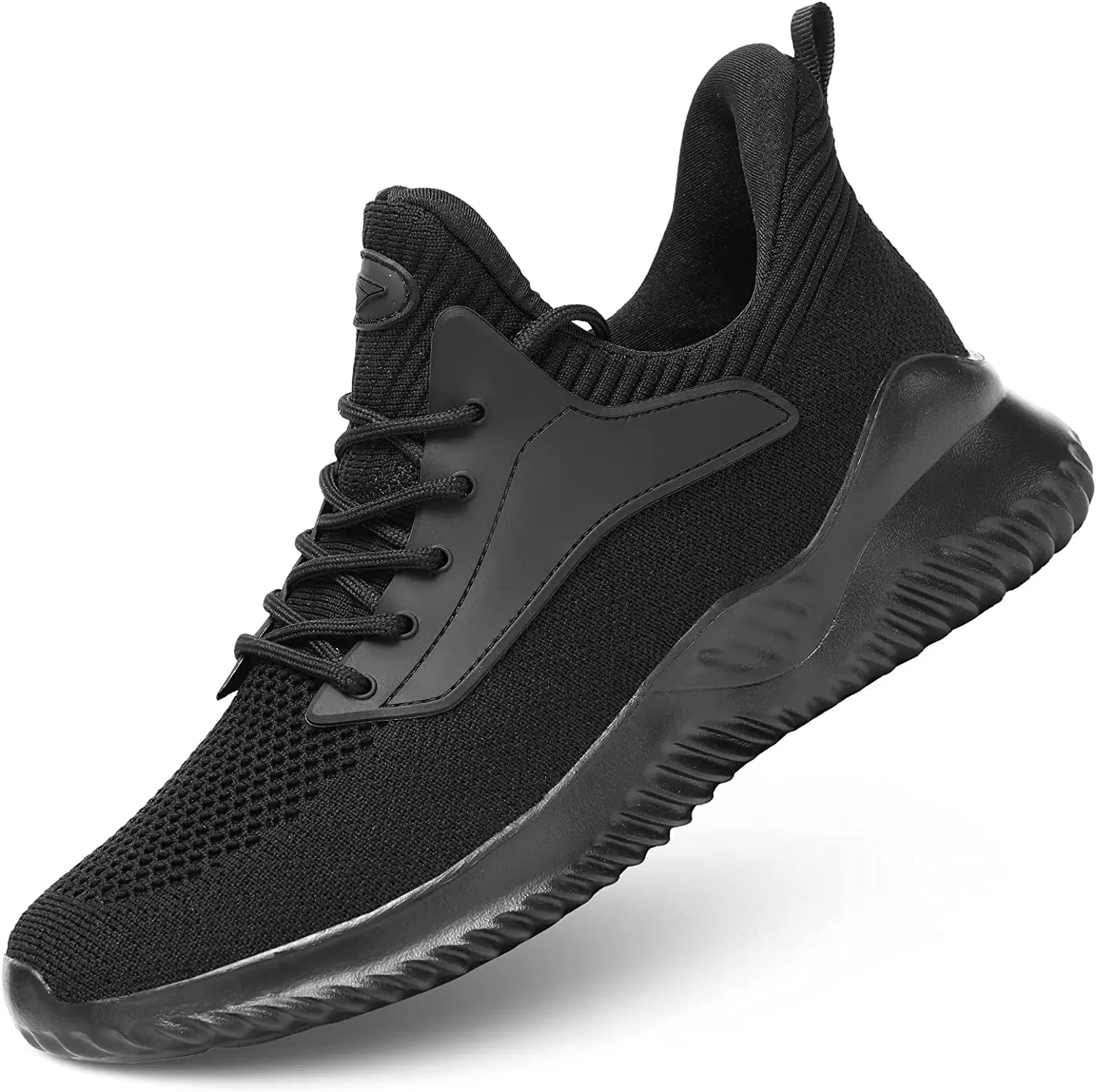 Mens Running Shoes Slip on Casual Athletic Sport Sneakers Tennis Walking Work Shoes Travel Indoor Outdoor Gym Trainers