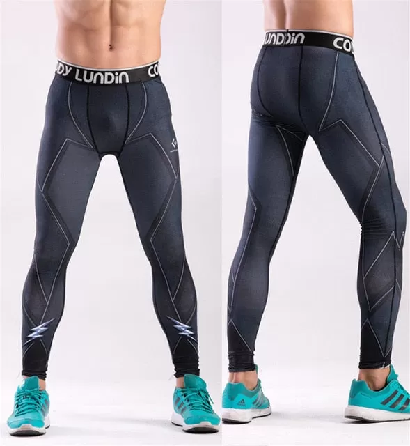 Men's The Flash 'Zoom' Elite Compression Leggings Spats