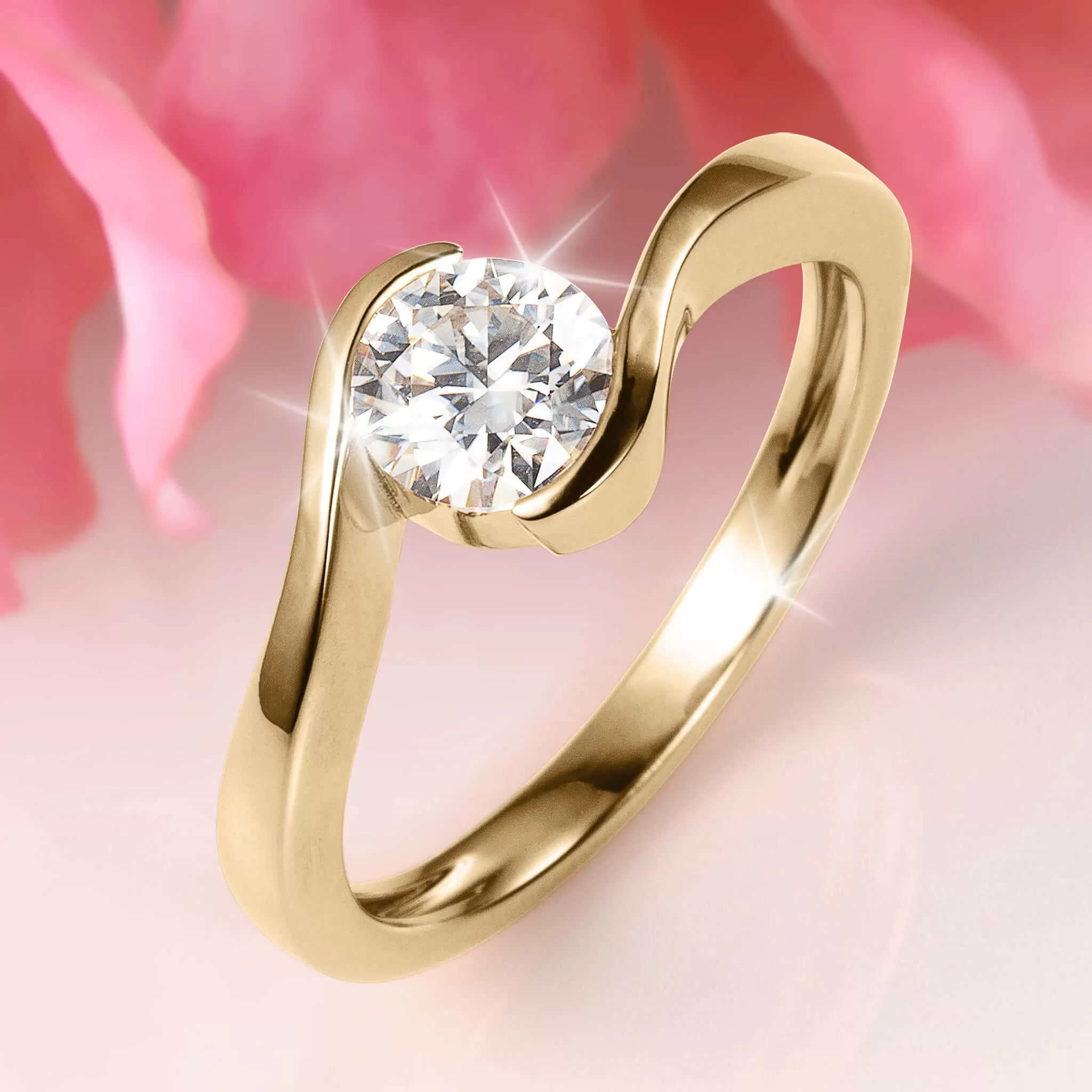 Moissanite Enchantment Ladies Ring