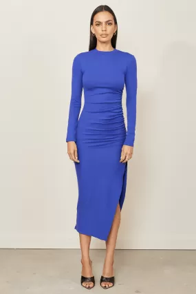 Monica Midi Dress - Royal Blue