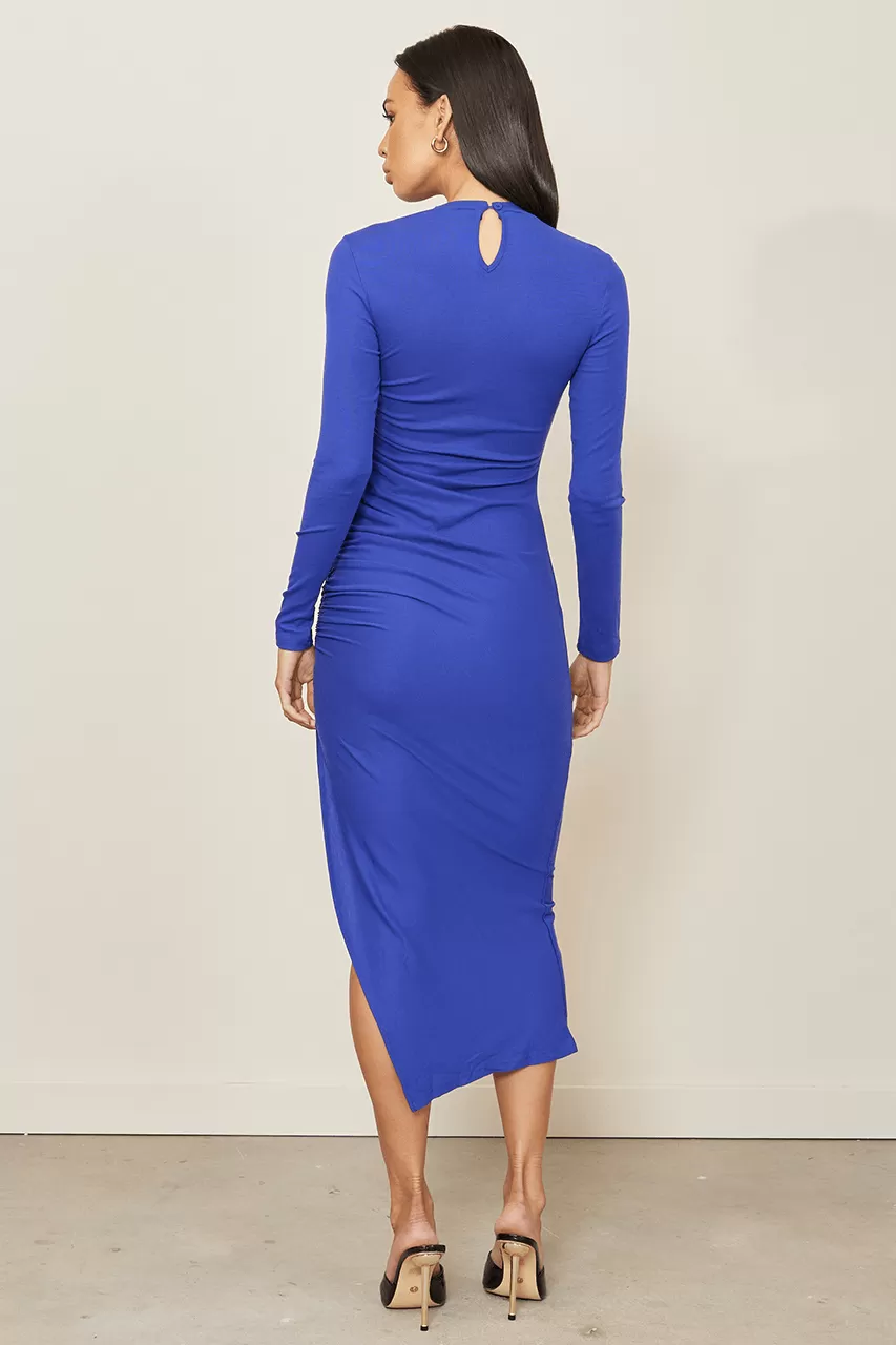 Monica Midi Dress - Royal Blue