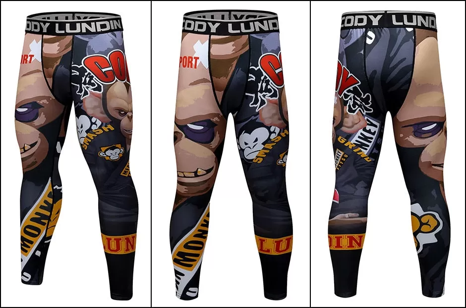 Monkey 'Smash n Grind' Compression Leggings Spats