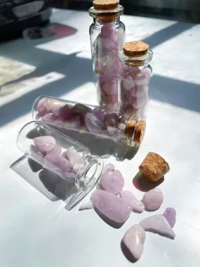 Morganite Chip Bottles