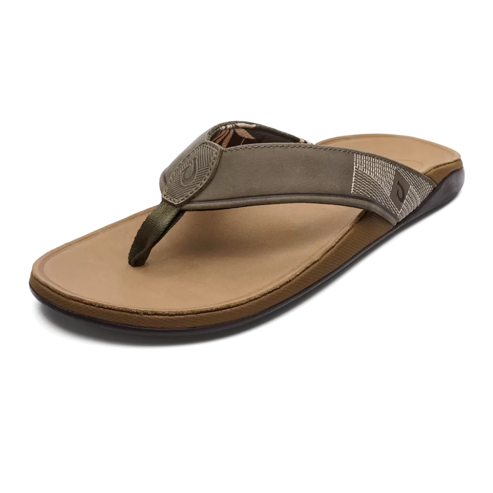 Olukai Men's Tuahine - Hunter/Golden Sand