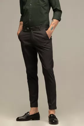 OpulentOasis Black Trousers