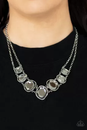 Paparazzi Absolute Admiration - Silver Necklace