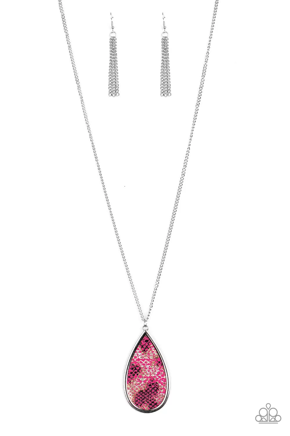 Paparazzi Accessories - Artificial Animal - Pink Necklace