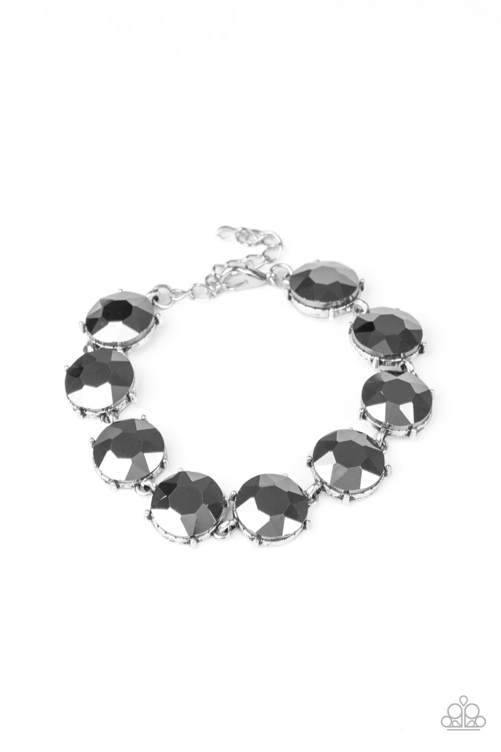 Paparazzi Accessories - Fabulously Flashy - Silver Bracelet