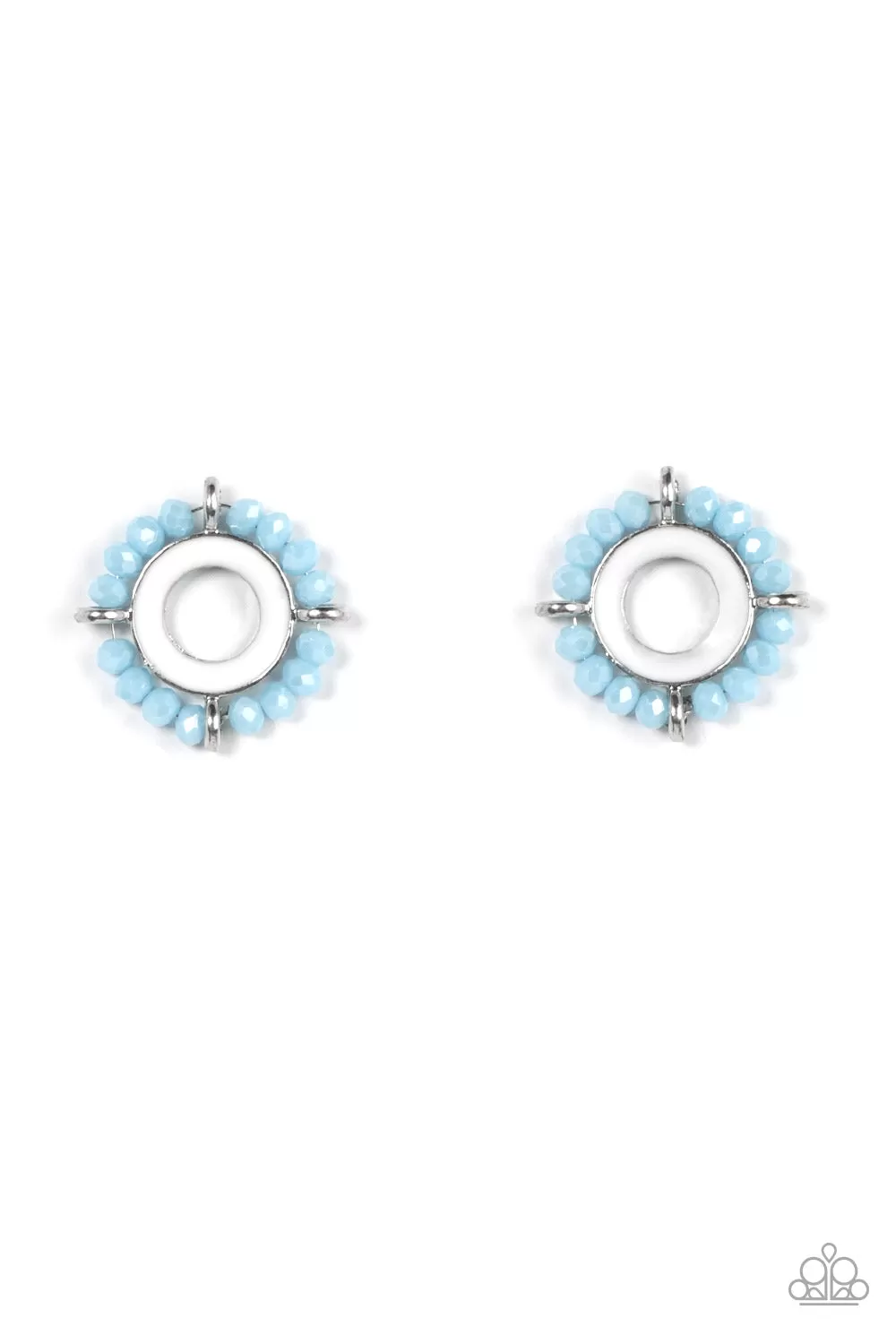 Paparazzi Nautical Notion - Blue Post Style Earrings