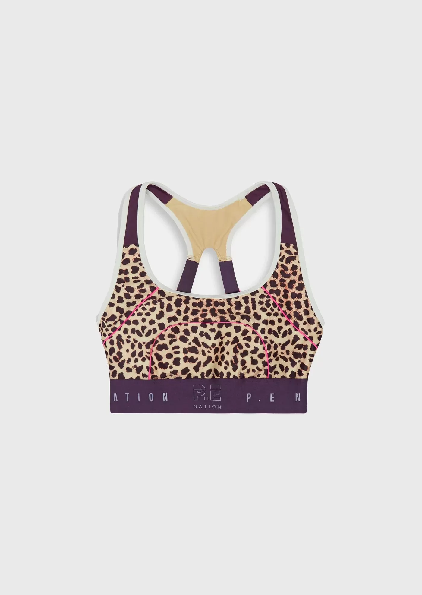 PE Nation - Del Mar Sports Bra - Animal Print