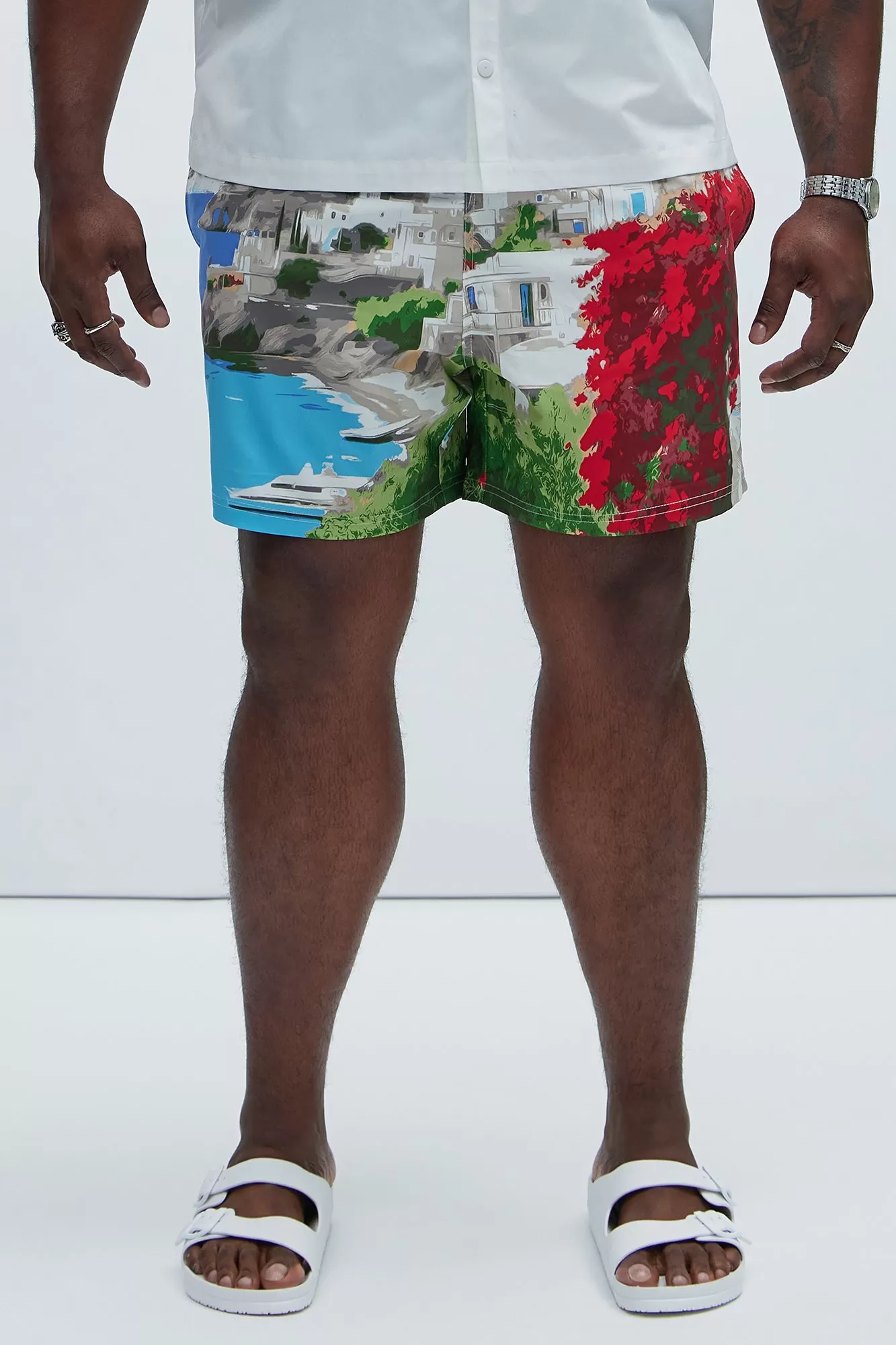 Plato Resort Swim Trunks - Multi Color