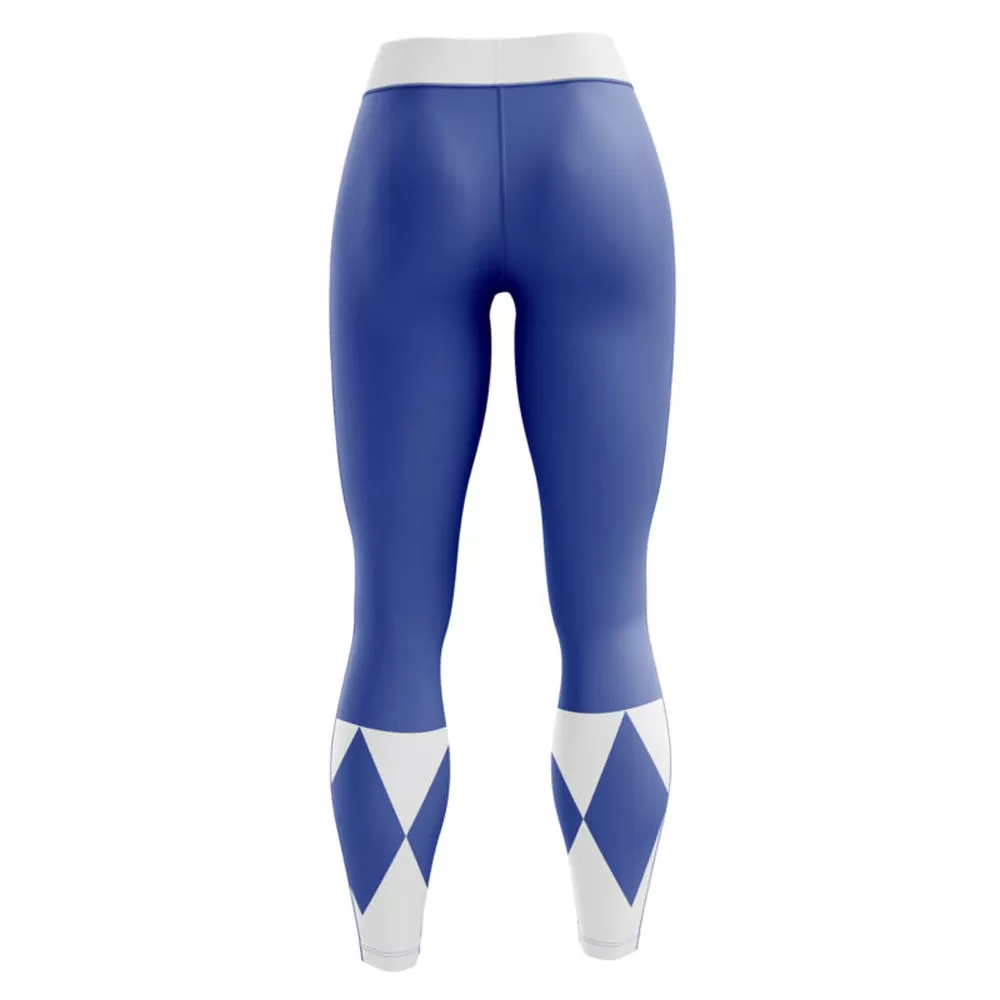 Power Rangers 'Blue Ranger' Compression Leggings Spats