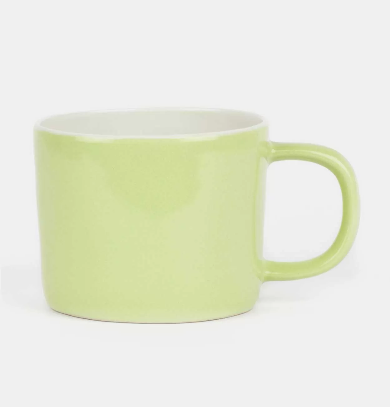 Quail's Egg Stoneware Mug in Pale Green