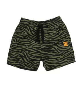 Rock Your Kid - KHAKI TIGER SHORTS