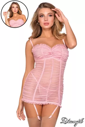 Ruched Garter Slip