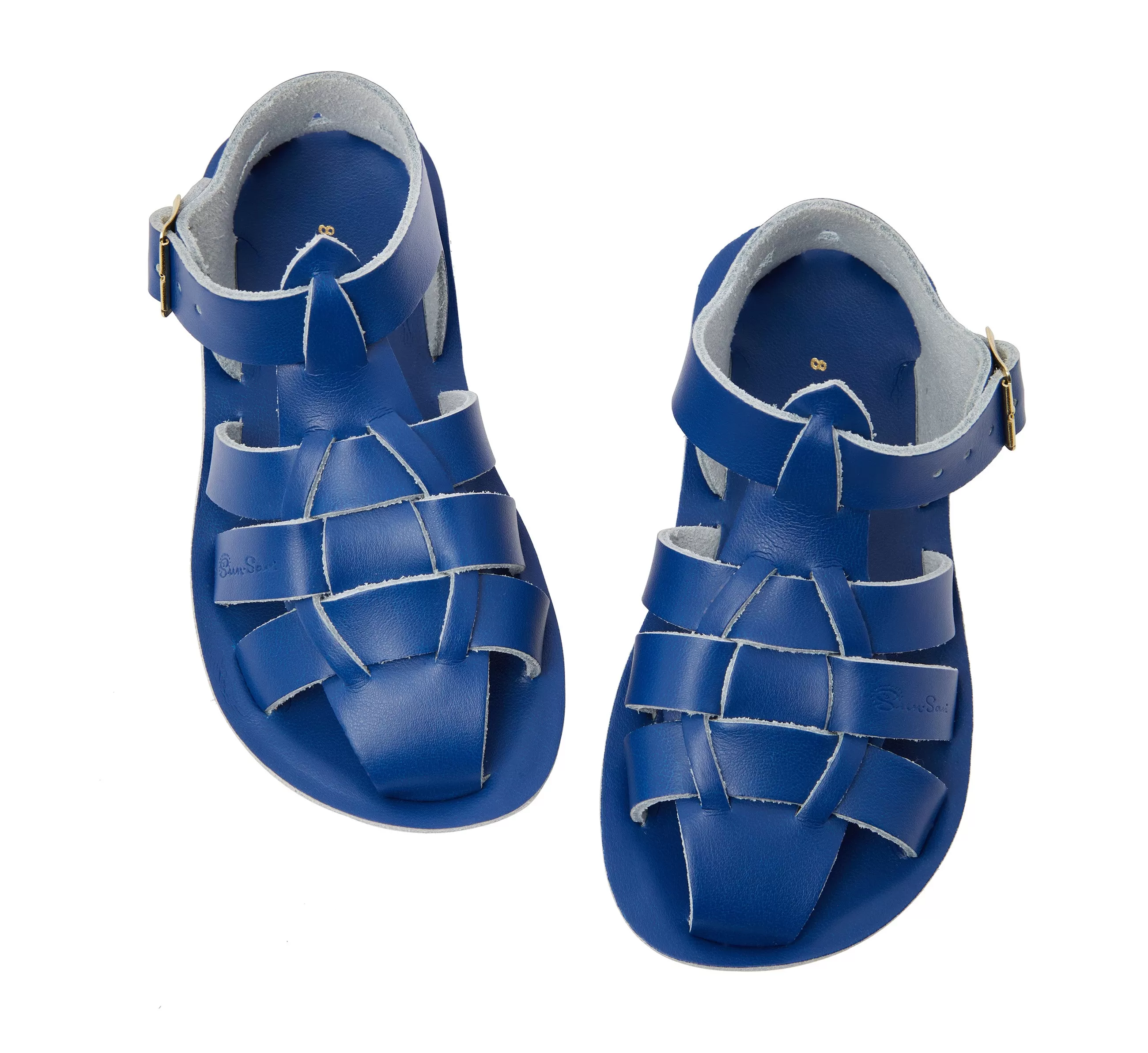 Salt-Water Sandals Child Shark Cobalt