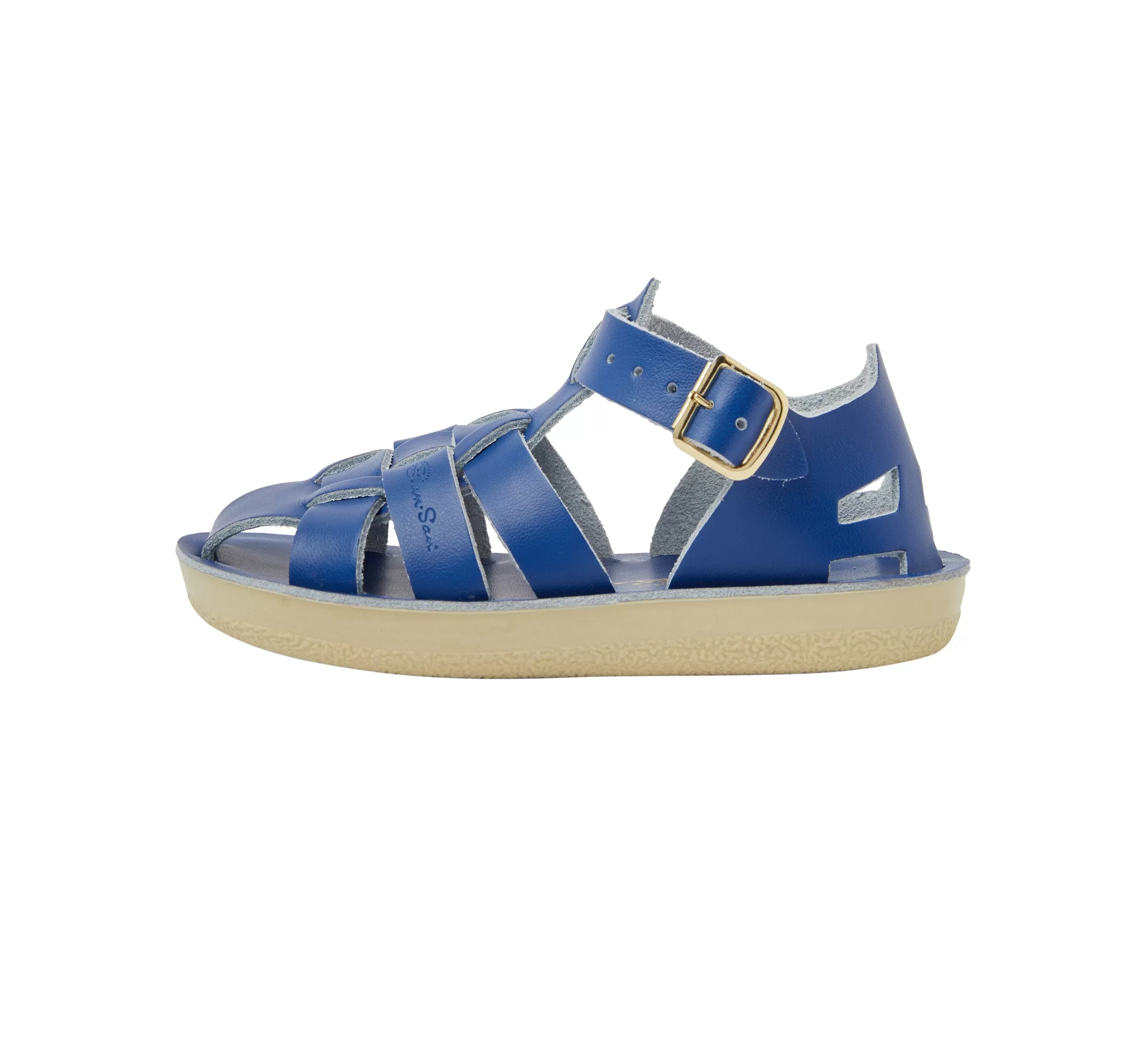 Salt-Water Sandals Child Shark Cobalt