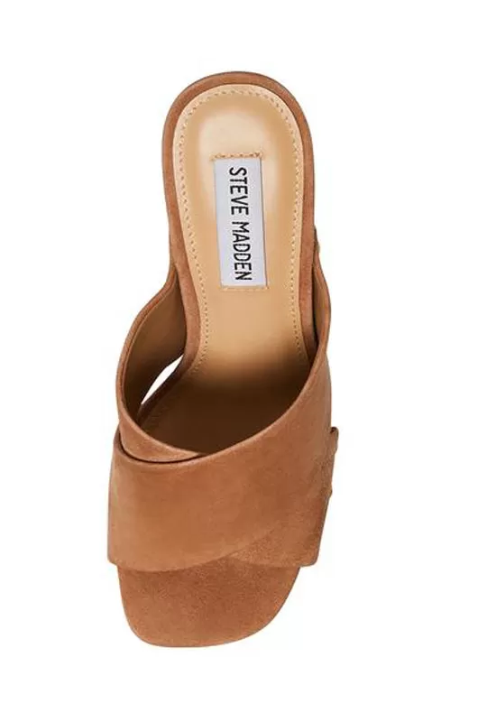 Steve Madden - Emiko Sandal Taupe Suede