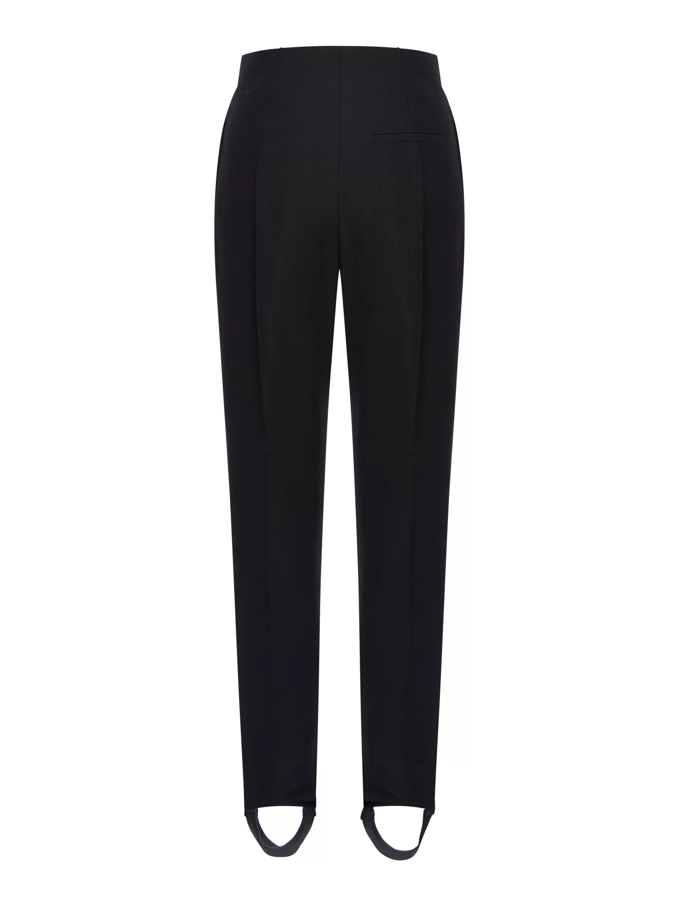 STRUCTURED COTTON TROUSERS