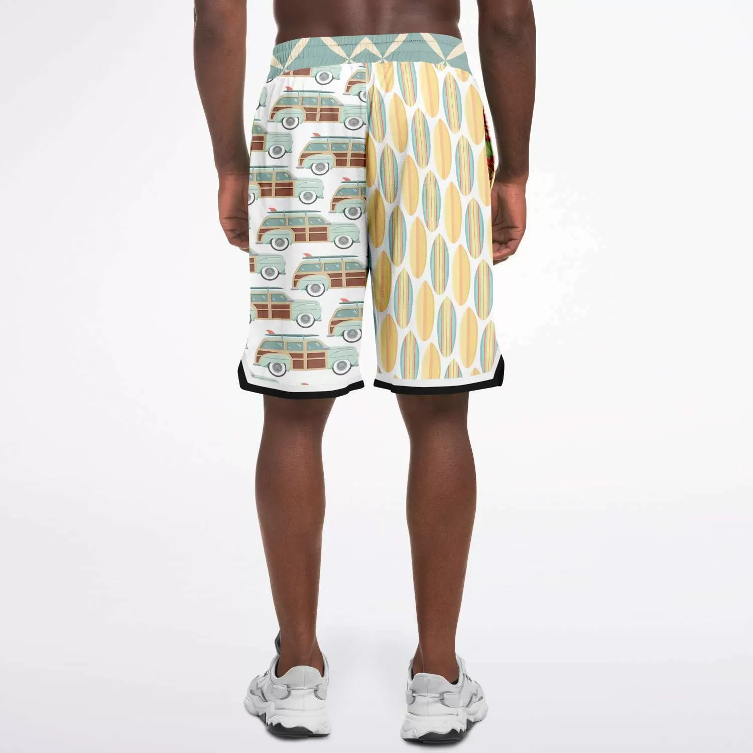 Surf's Up Unisex Basketball Shorts