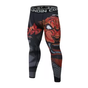 Tiger 'My Jungle' Compression Leggings Spats