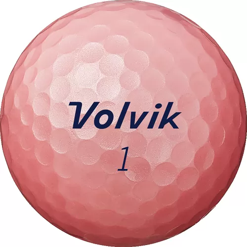 Volvik Solice Half Dozen Orange/Pink