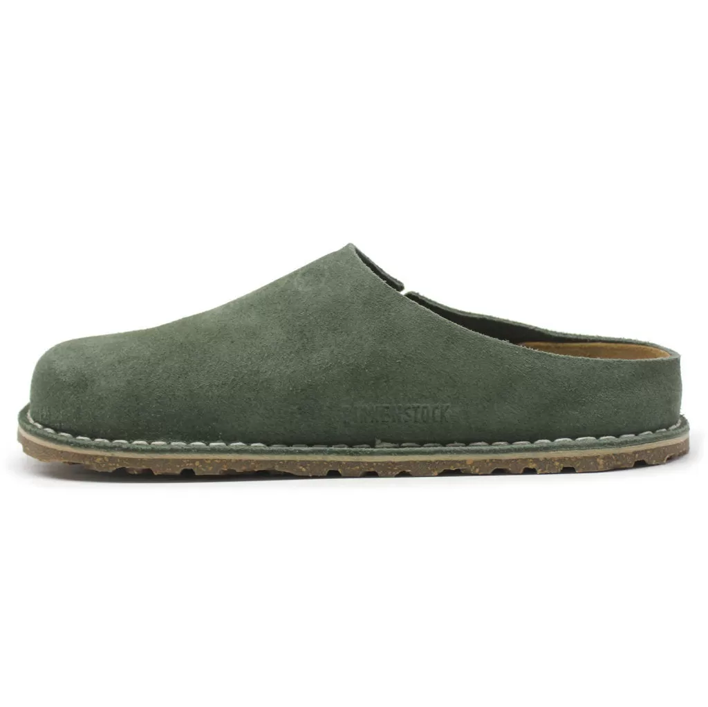 Zermatt Suede Leather Unisex Clogs