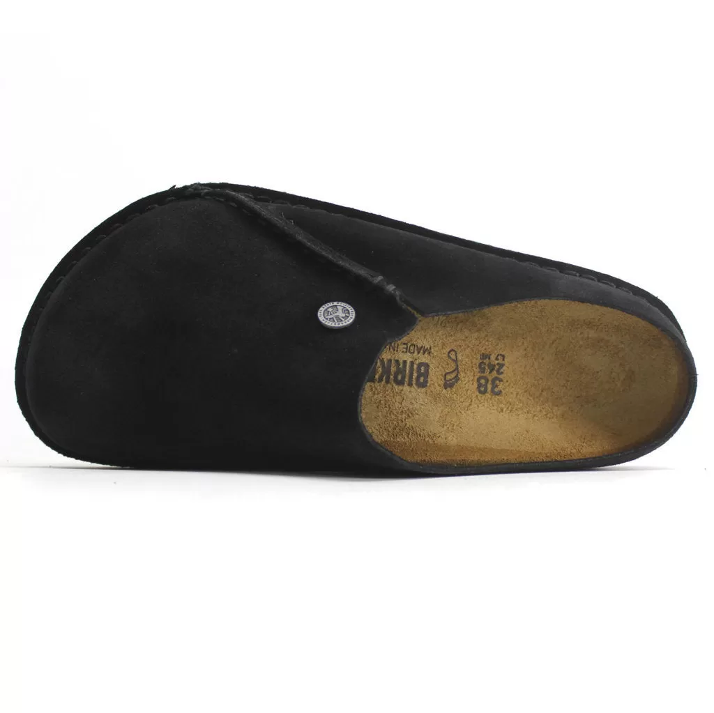 Zermatt Suede Leather Unisex Clogs